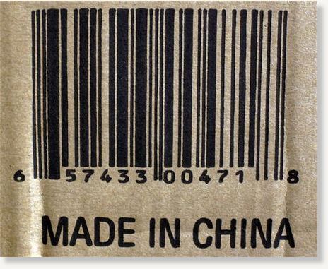 made in china, barcode