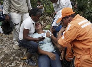 Click to enlarge Columbian mine blast