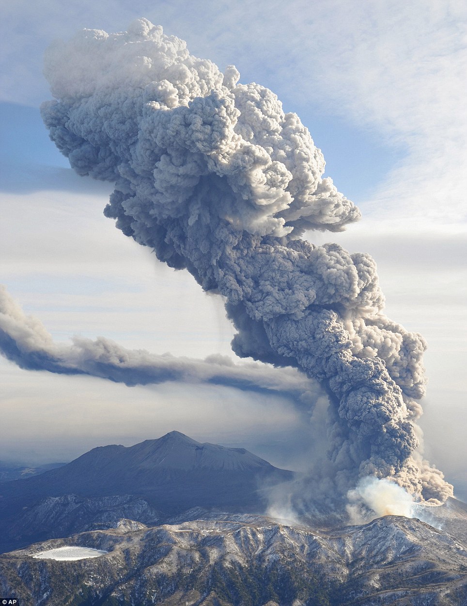 mount kirishima, volcano