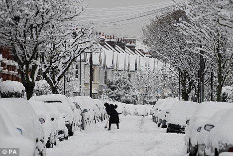 snowy Britain