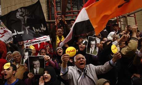 Egypt protestors