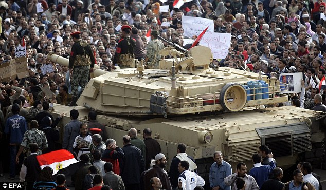 Click to enlarge Egypt protesters