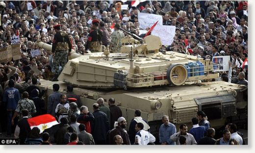 Egypt protesters
