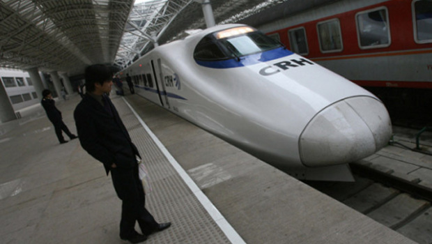Click to enlarge China Bullet Train