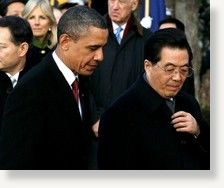 Obama & President Hu Jintao