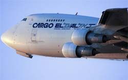 Click to enlarge Israeli cargo plane