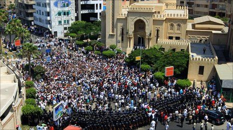 Click to enlarge Egypt protest