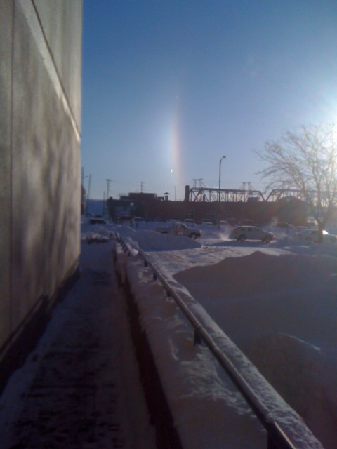 Click to enlarge Sun Pillar_1