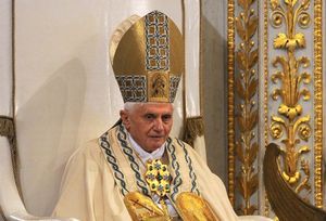Click to enlarge Pope Benedict