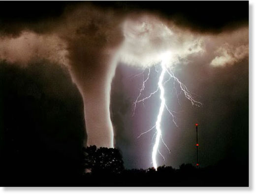 Tornado and Lightning