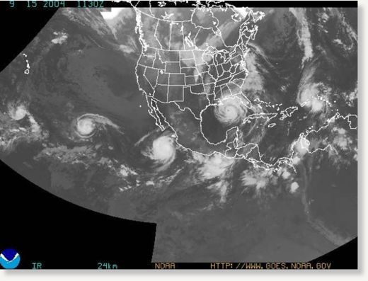 Click to enlarge five cyclones after new moon