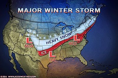 winter forecast 2011 US