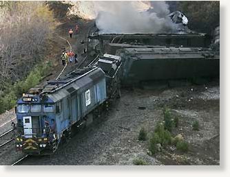 train derailment
