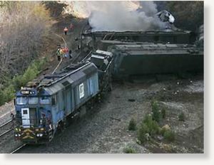 train derailment