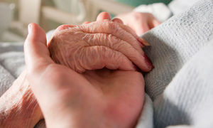 Click to enlarge A helping hand to the elderly
