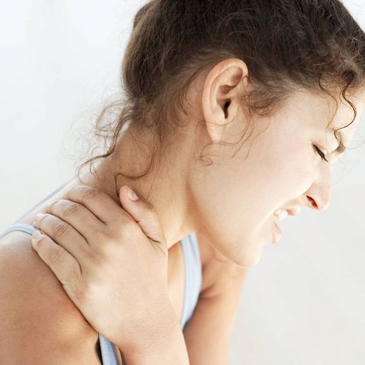 Click to enlarge neck pain woman