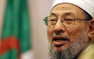 Click to enlarge Muslim ,cleric ,Yusuf al-Qaradawi