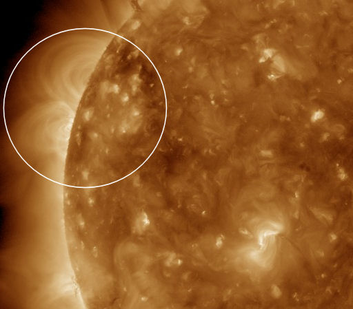 Approaching Active Region