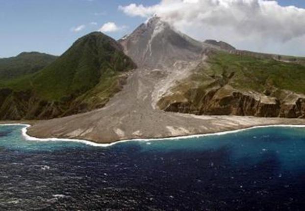 Click to enlarge Soufriere Hills volcano