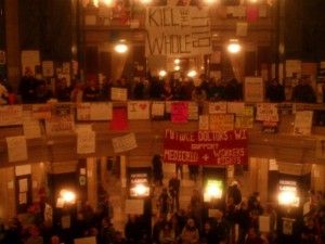 madison protest police