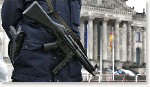police guard germany
