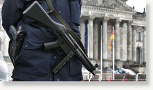 Click to enlarge police guard germany