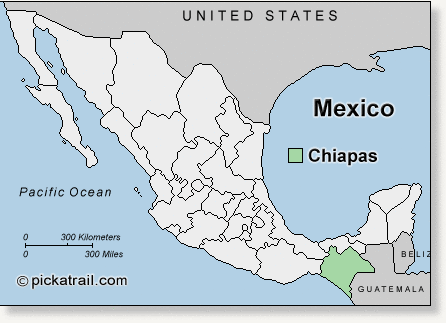 Click to enlarge Mexico area map