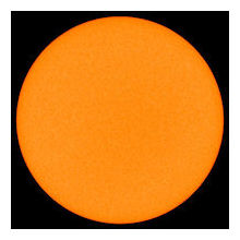 Click to enlarge Spotless Sun