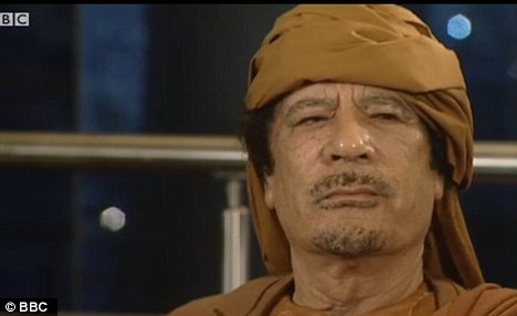 Click to enlarge Gaddafi