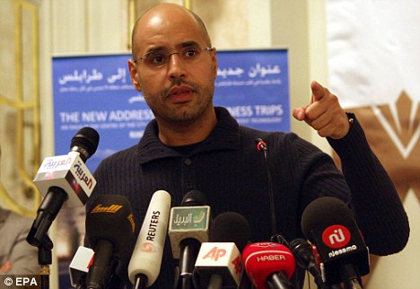 Click to enlarge Saif al-Islam Gaddafi