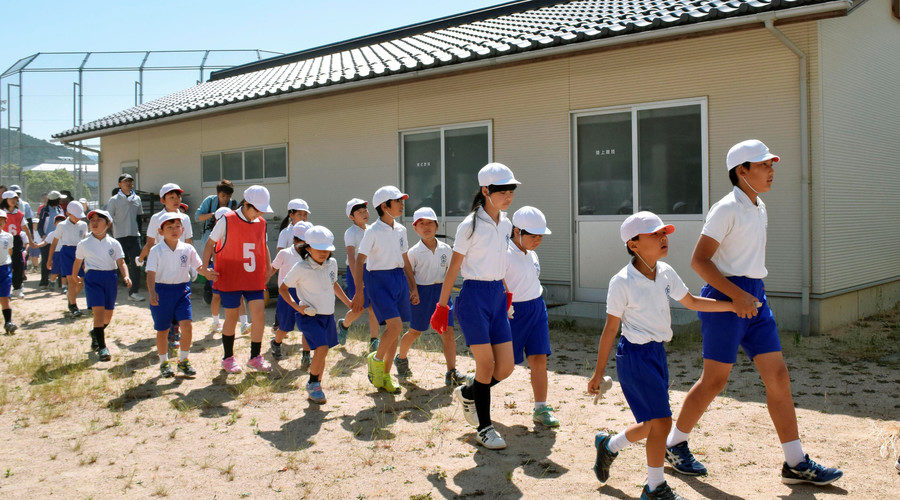 Click to enlarge Evacuation drill