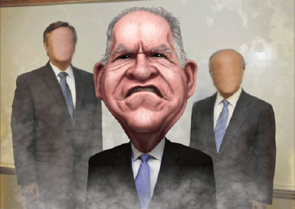 cartoon of Brennan