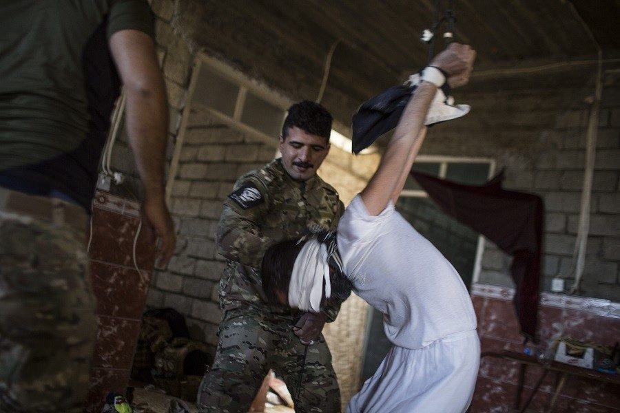 Iraqi army torture