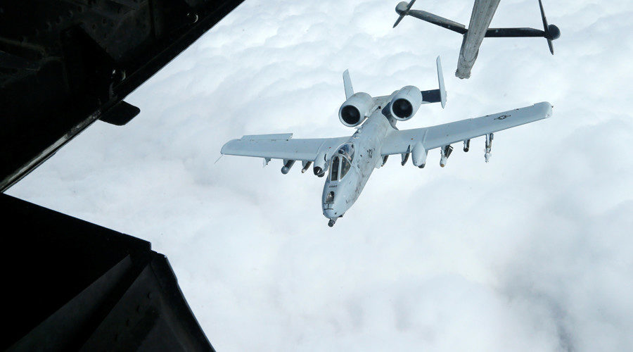 US Air Force A-10 Thunderbolt-2 fighter jets