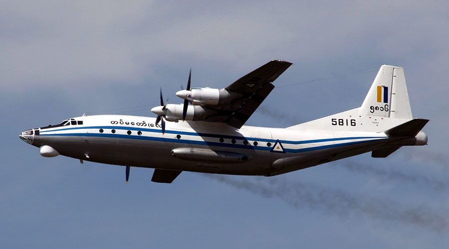 Myanmar Air Force Shaanxi Y-8