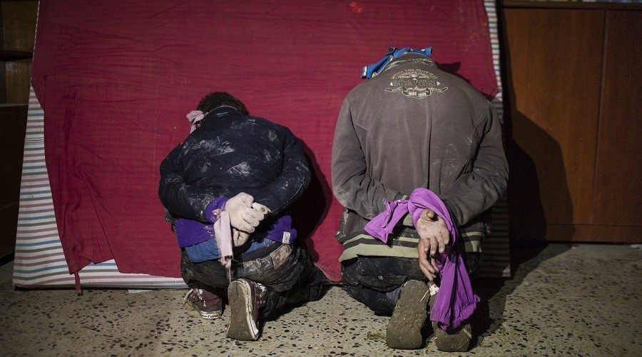 Iraqi civilians tortured