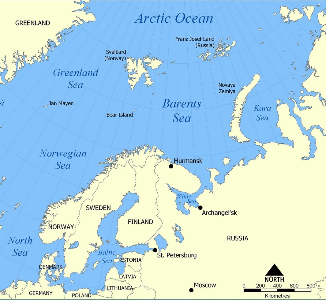 Barents Sea ice