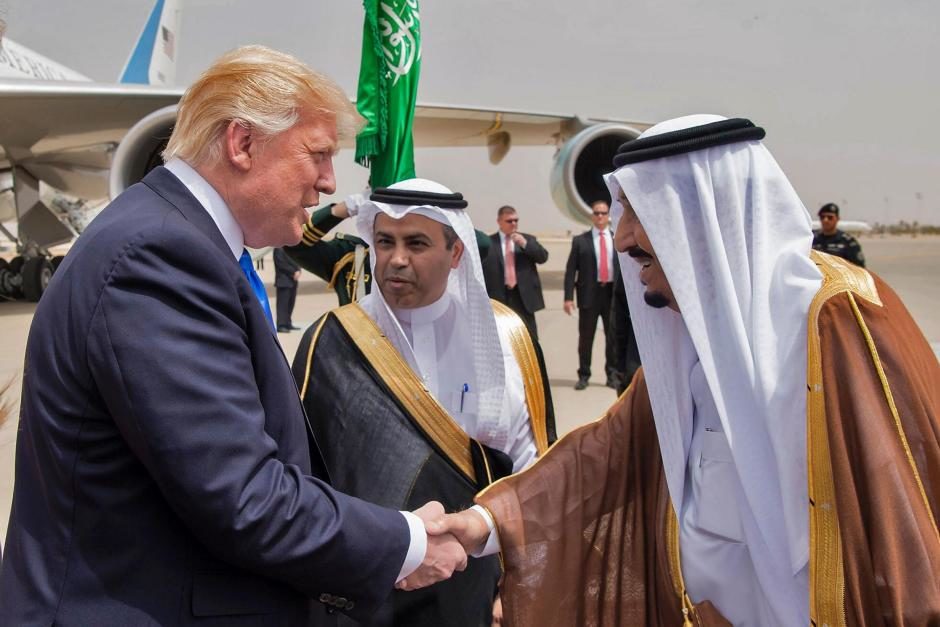 Click to enlarge Trump Saudi Arabia