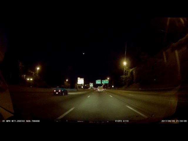 Click to enlarge Fireball spotted across DC sky