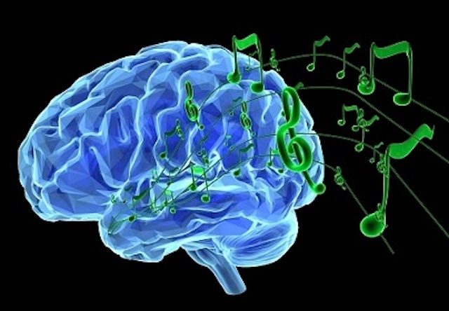 Click to enlarge Human brain and music