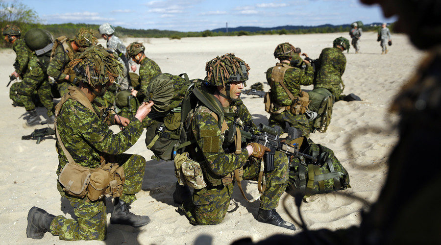 Click to enlarge Canada NATO Orzel Alert Poland military exercises