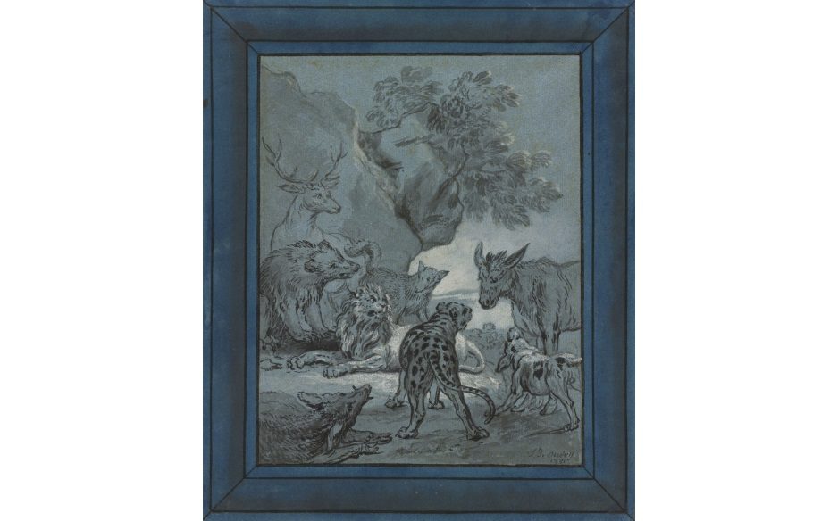 Click to enlarge The Plague-stricken Animals
