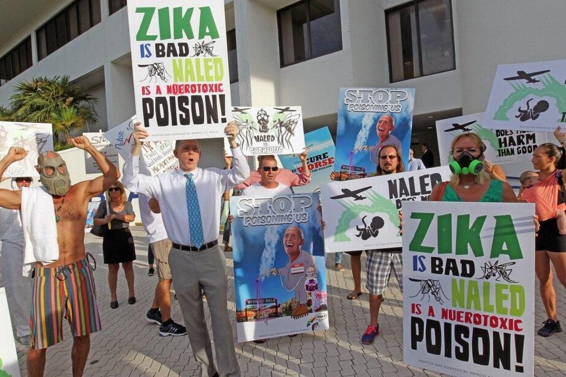 zika protest
