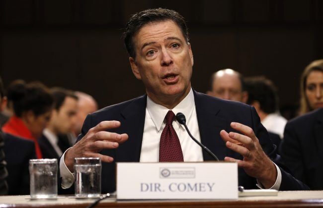 Click to enlarge James Comey