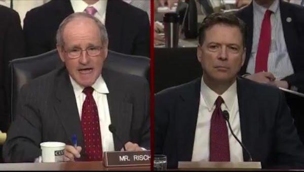 Click to enlarge Comey and Risch