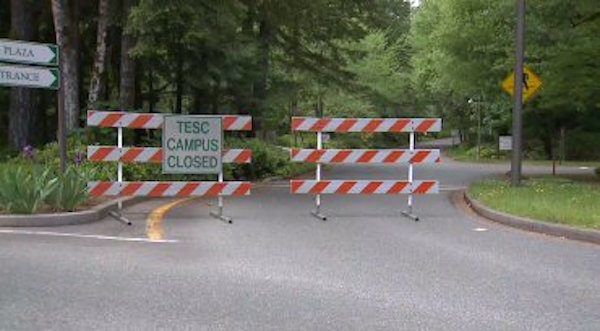 campus closed