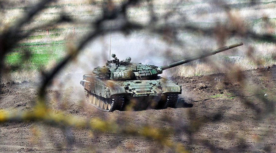 Russian T-72 B1 tank