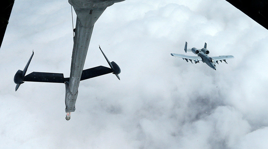 US Air Force A-10 Thunderbolt-2 jet