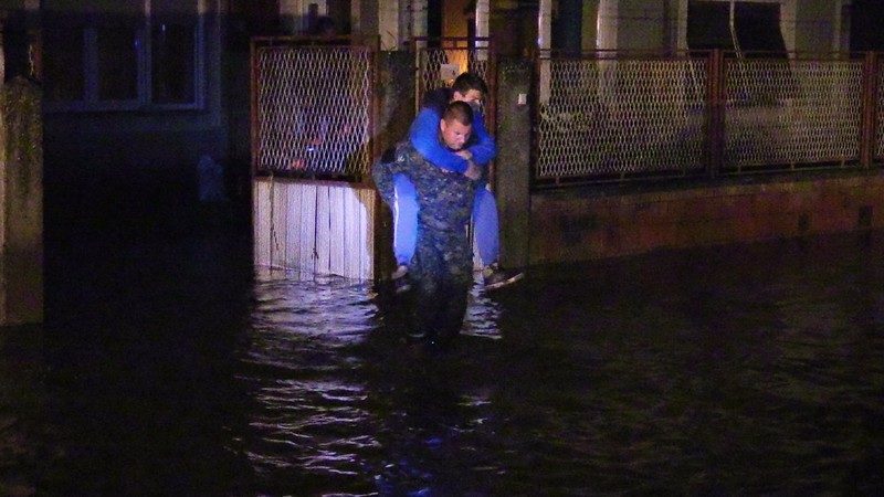 Click to enlarge Department for Emergency Situations in Serbia carried out flood rescues in areas near Vršac.