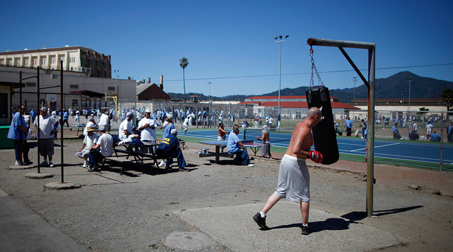 Click to enlarge US prison